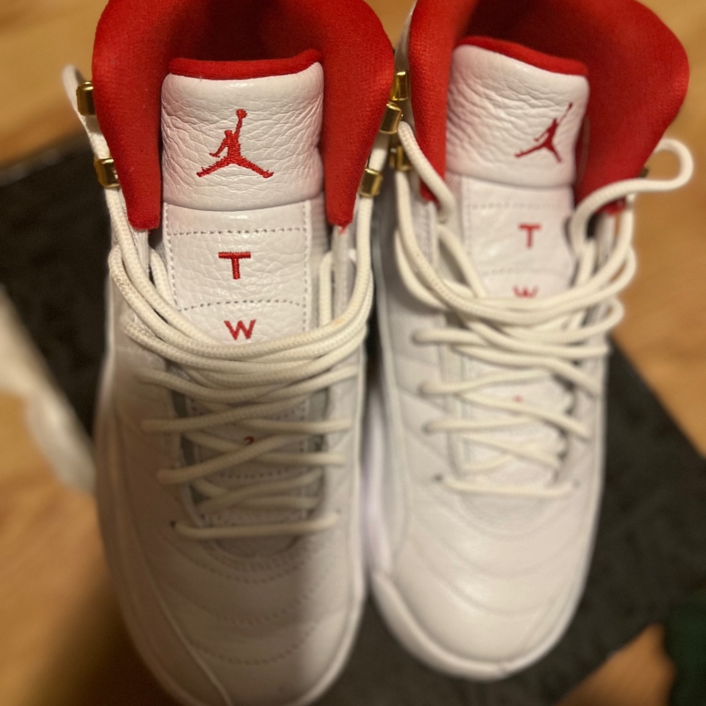 FIBA JORDAN 12s size 6y worn 1x BRAND NEW condition